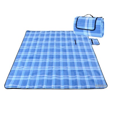 Outdoor leisure travel waterpoof custom foldable picnic blanket camping mats