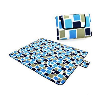 Recycled Promotional PP Woven Laminated Outdoor Camping Folding Picnic Mat